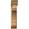 Ekena Millwork Merced Traditional Rough Sawn Bracket w/ Offset Brace, Western Red Cedar, 8"W x 34"D x 38"H BKT0806X34X38MRC01RWR - alternate 4